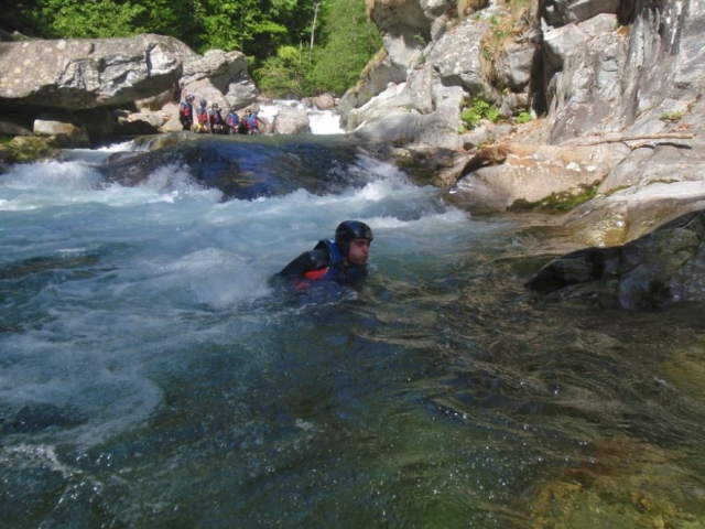  ¡En el agua! 